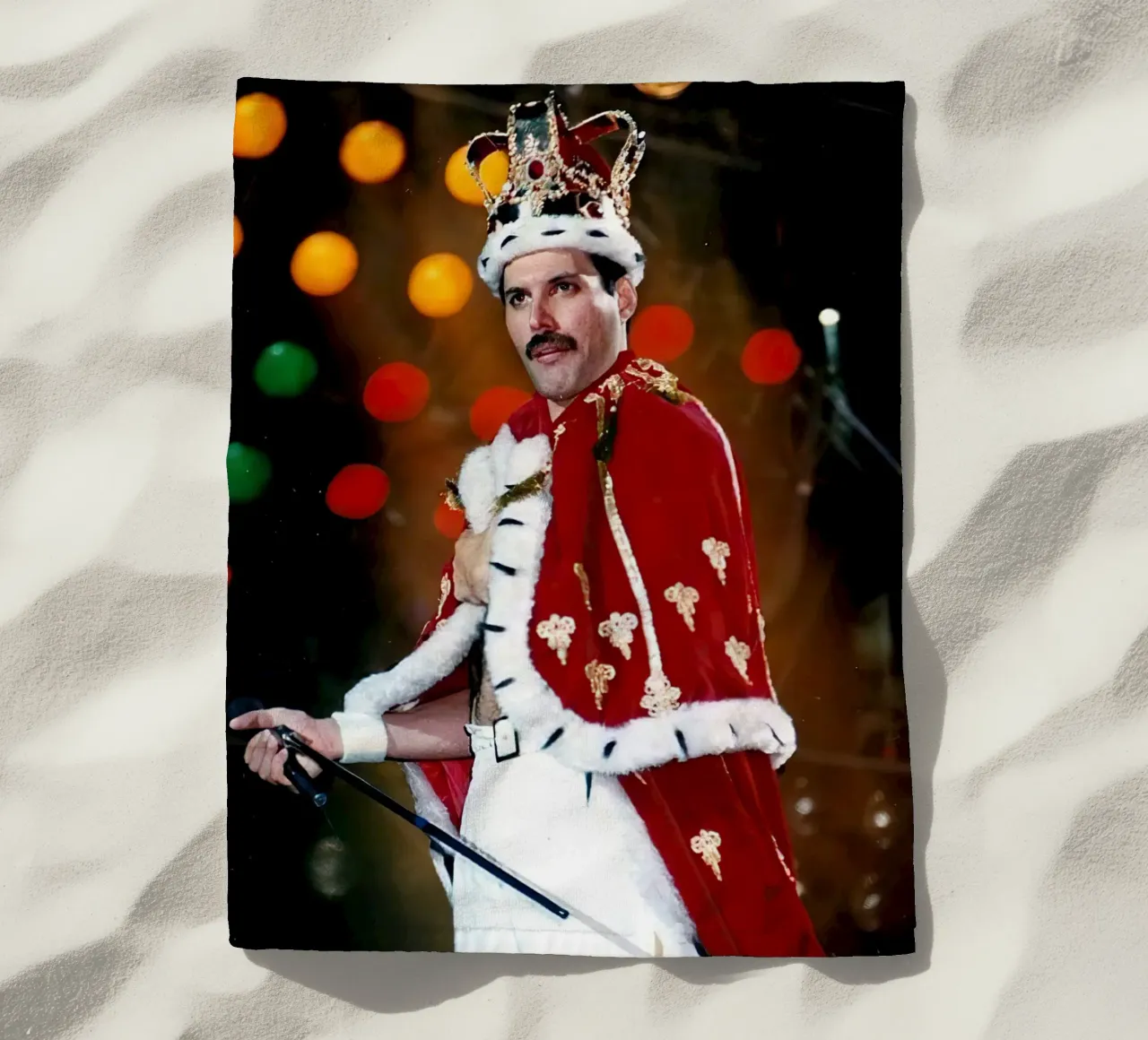 Freddie Mercury Queen telo mare da Musadad Shop