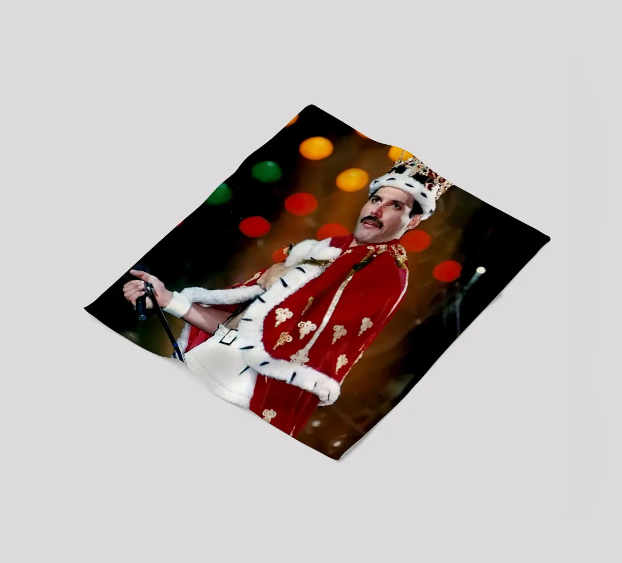 Freddie Mercury Queen coperta in pile da Musadad Shop