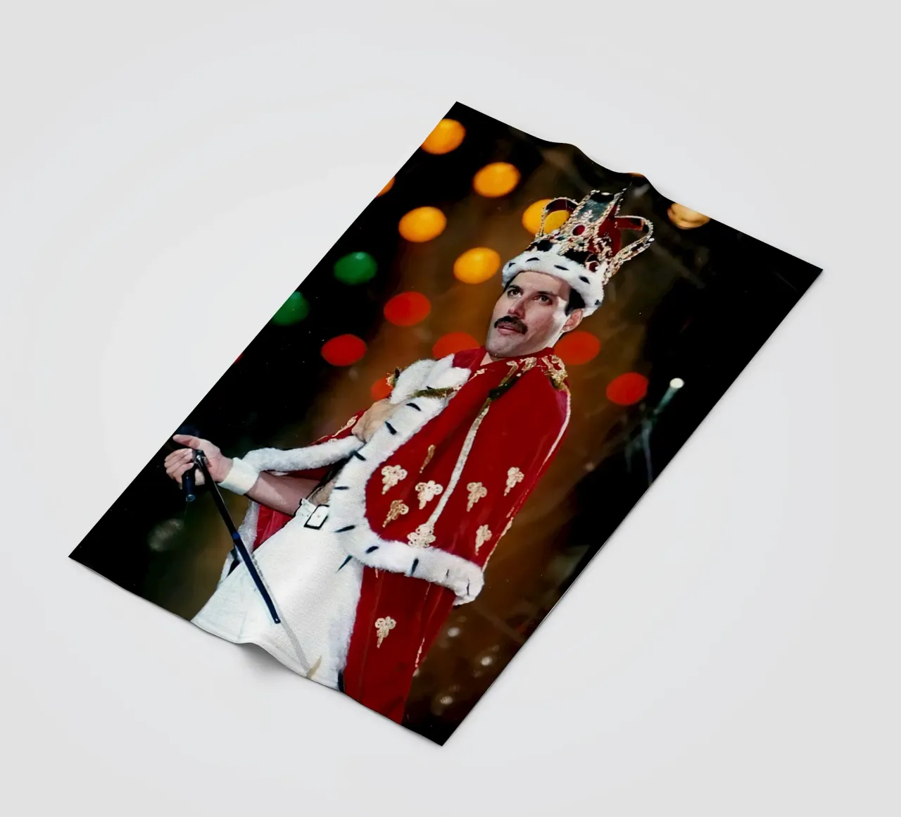 Freddie Mercury Queen coperta in pile da Musadad Shop