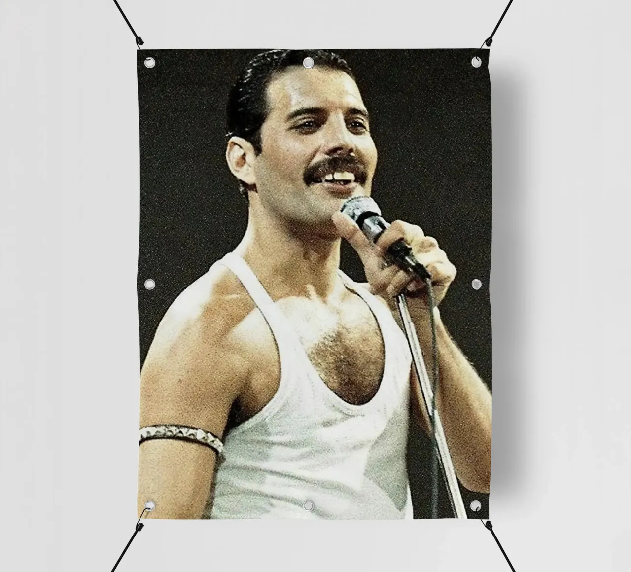 Freddie Mercury telo in pvc da Musadad Shop