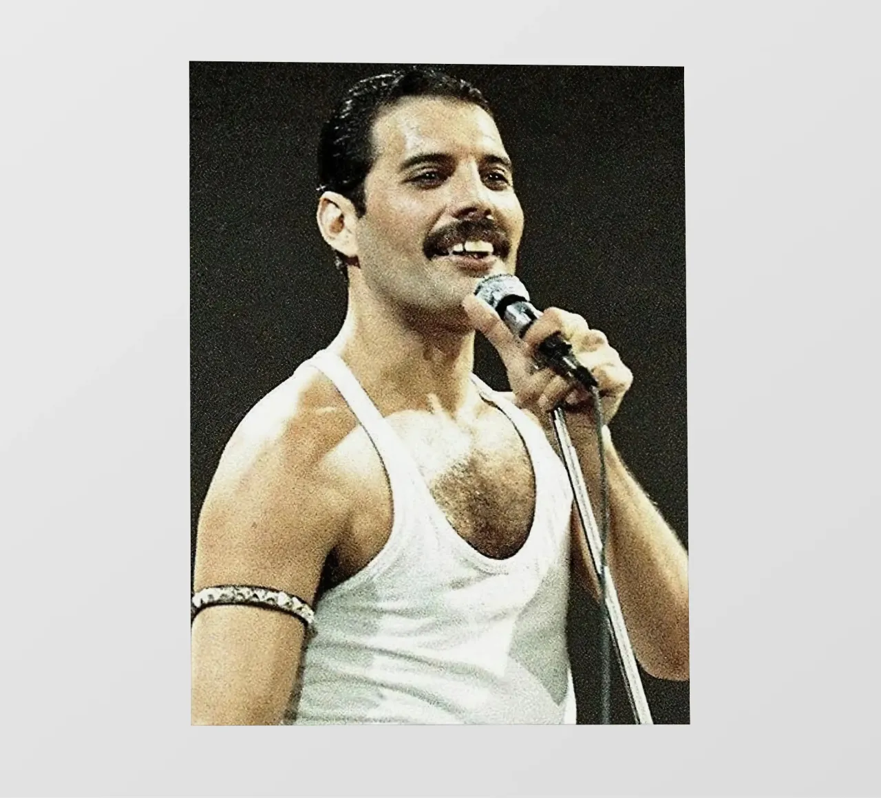 Freddie Mercury telo in pvc da Musadad Shop