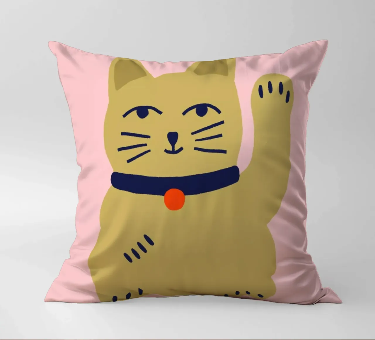 Maneki Neko cuscino da Maren Gross