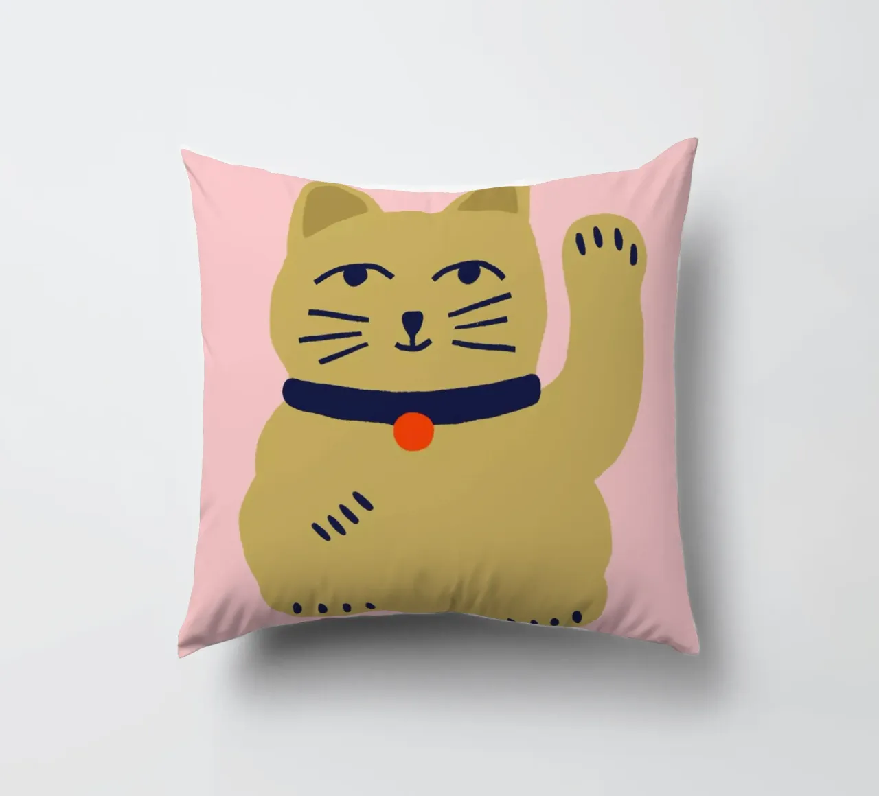 Maneki Neko cuscino da Maren Gross