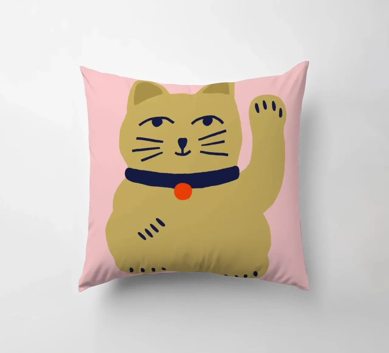 Maneki Neko cuscino da Maren Gross