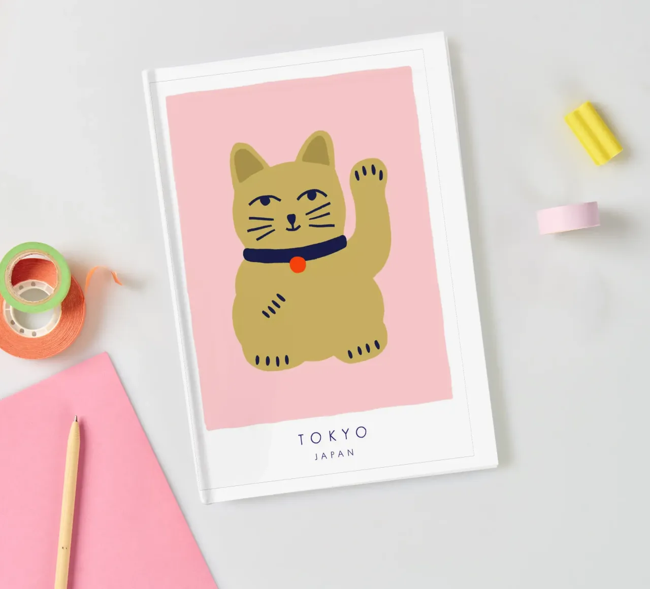 Maneki Neko notebook by Maren Gross