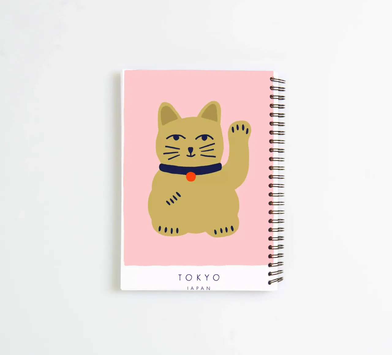 Maneki Neko carnet à spirale de Maren Gross