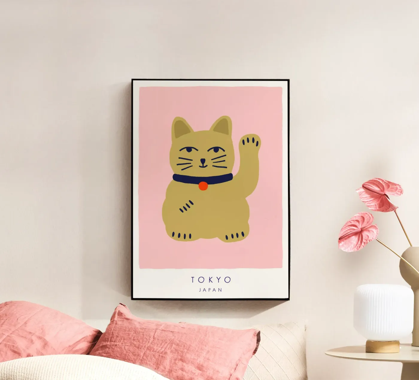 Maneki Neko plexiglass da Maren Gross