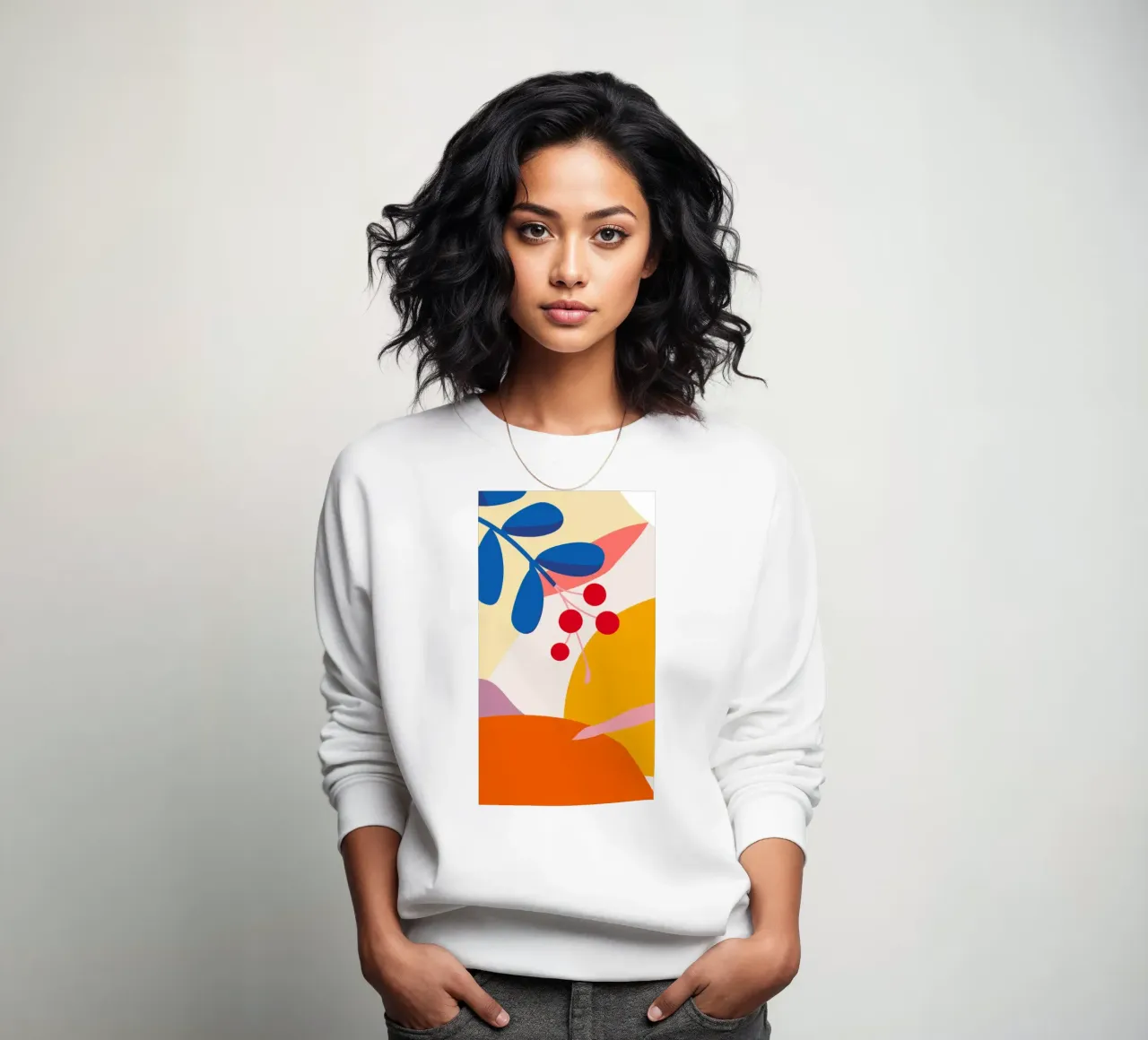 Autunno astratto di bacche felpa da Prism Ritual