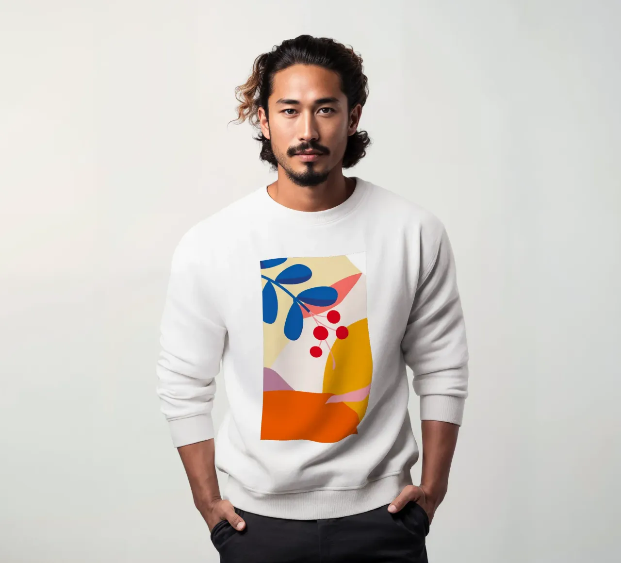 Autunno astratto di bacche felpa da Prism Ritual