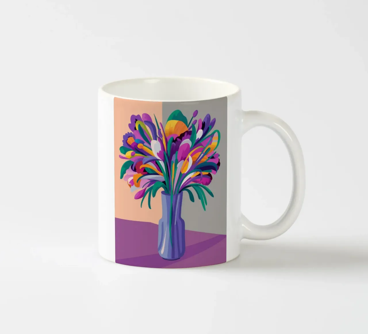 Bouquet iridescente tazza in ceramica da Veil Maya