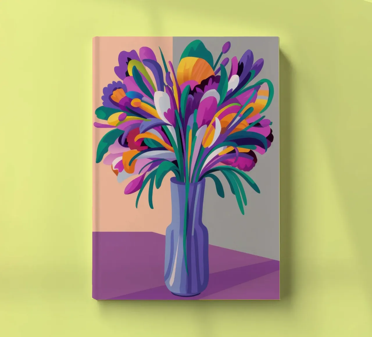 Iridescent Bouquet notebook by Veil Maya