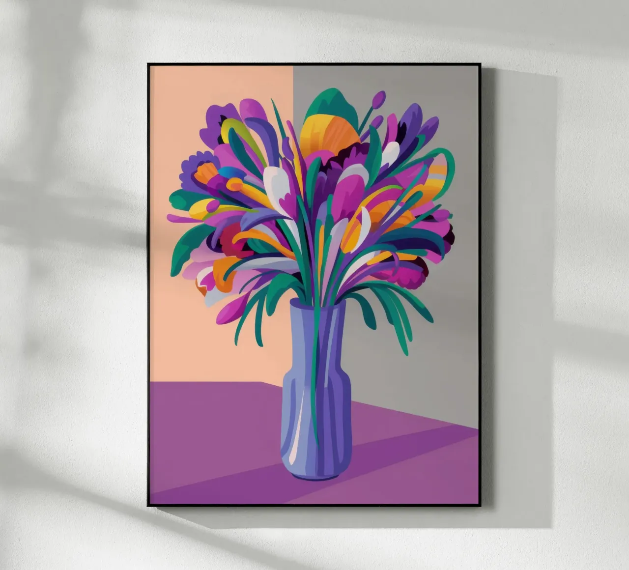 Bouquet iridescente plexiglass da Veil Maya