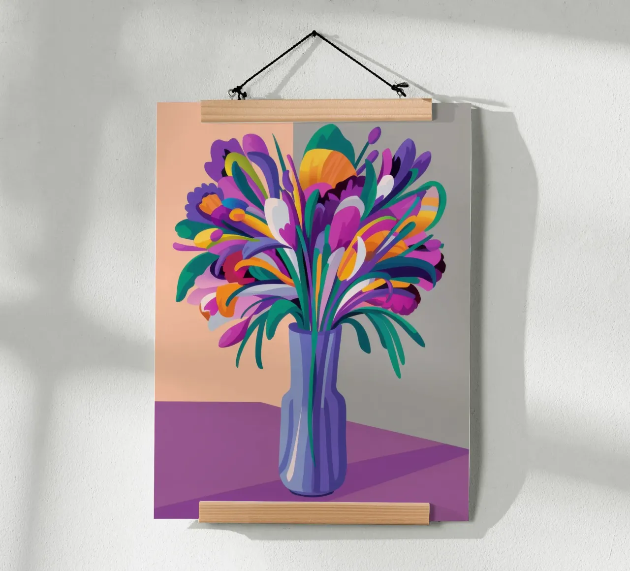 Bouquet iridescente carta hahnemühle da Veil Maya
