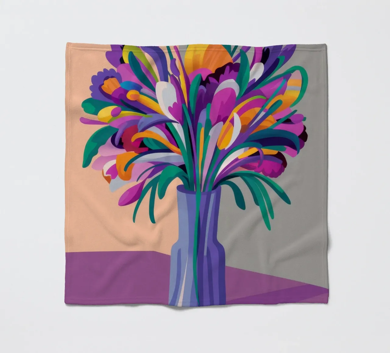 Bouquet iridescente coperta in pile da Veil Maya
