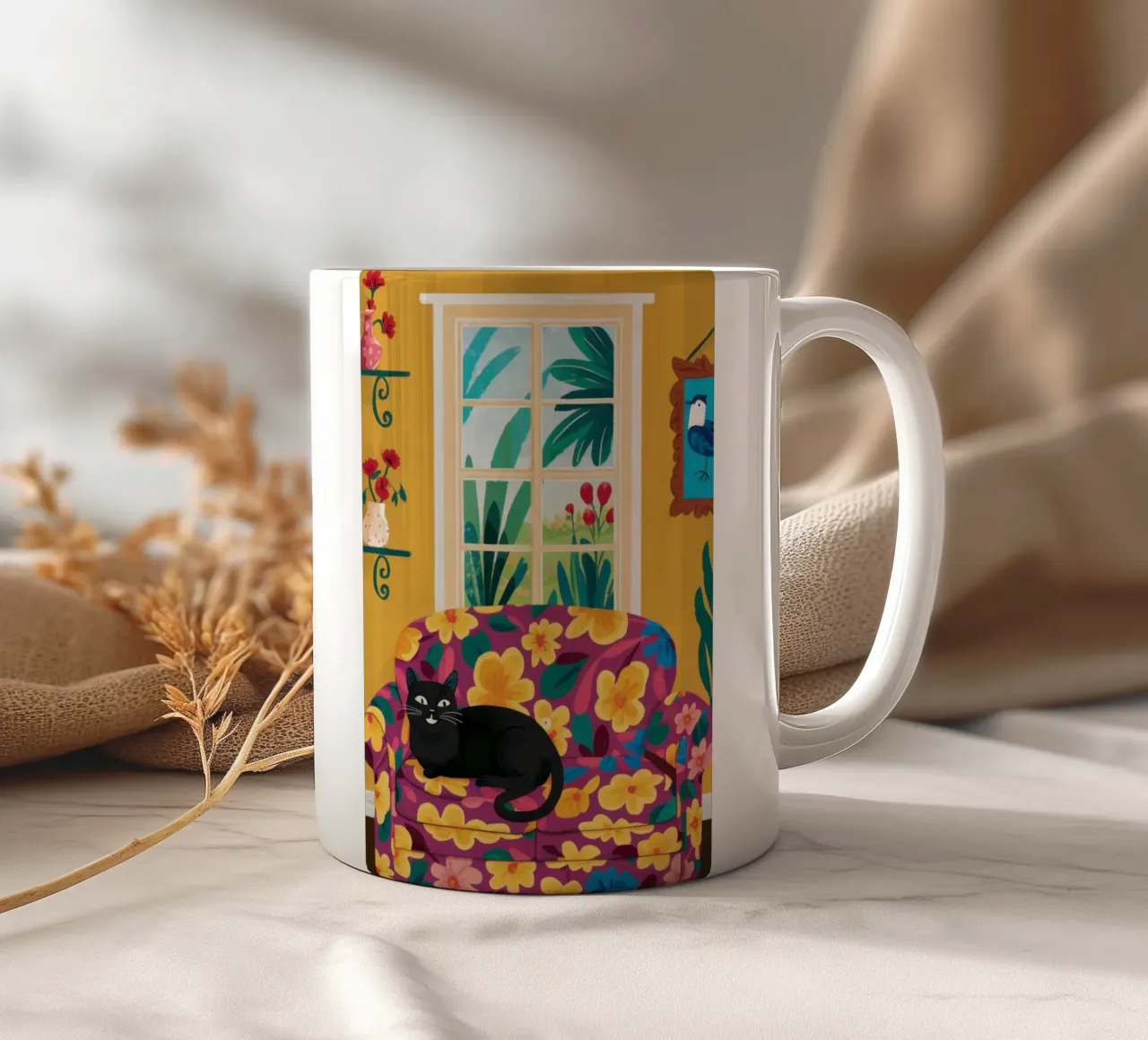 Sedia Calico Dream tazza in ceramica da Prism Ritual