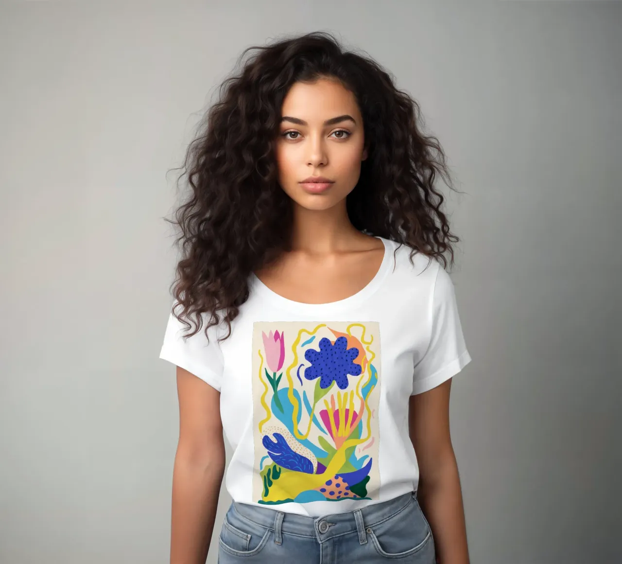 Non disturbare t-shirt da donna da Flock Reverie