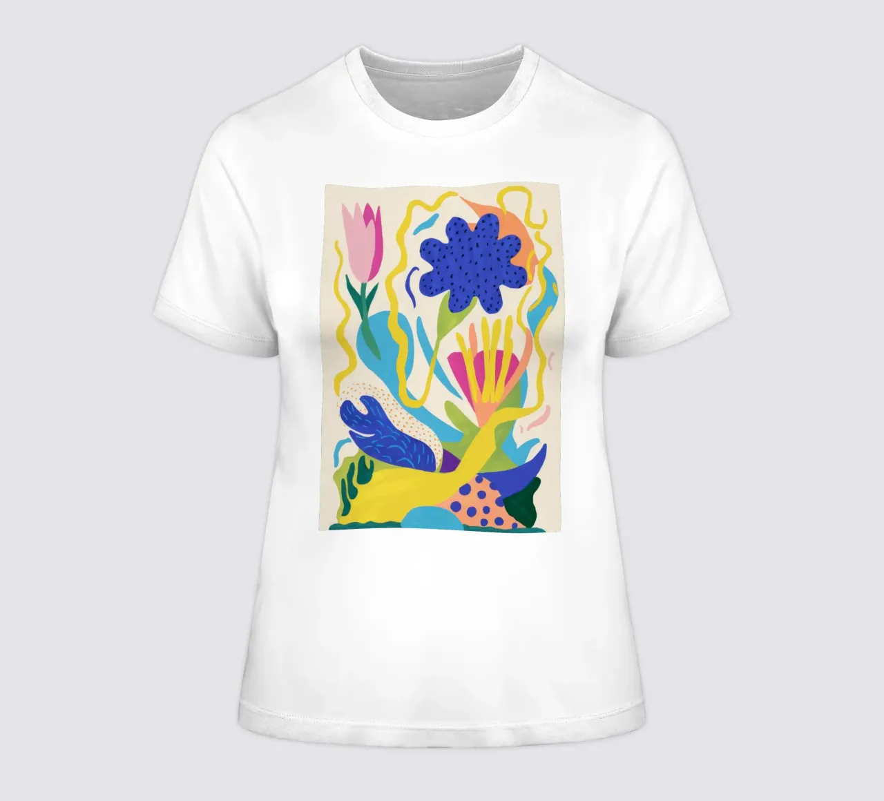 Non disturbare t-shirt da donna da Flock Reverie