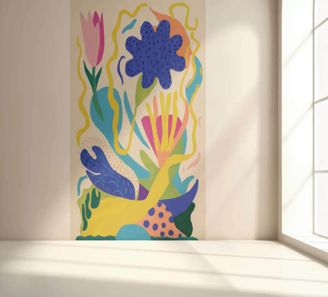No molestar papel para pared de Flock Reverie