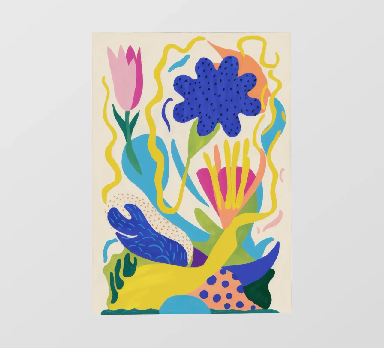 No molestar papel para pared de Flock Reverie