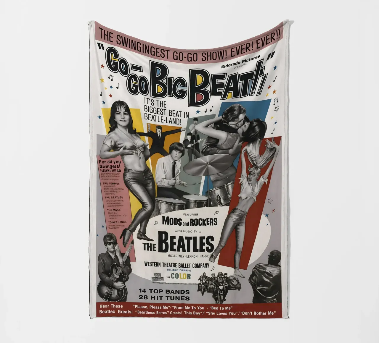 Go-Go Big Beat! Poster coperta in pile da DGUnder