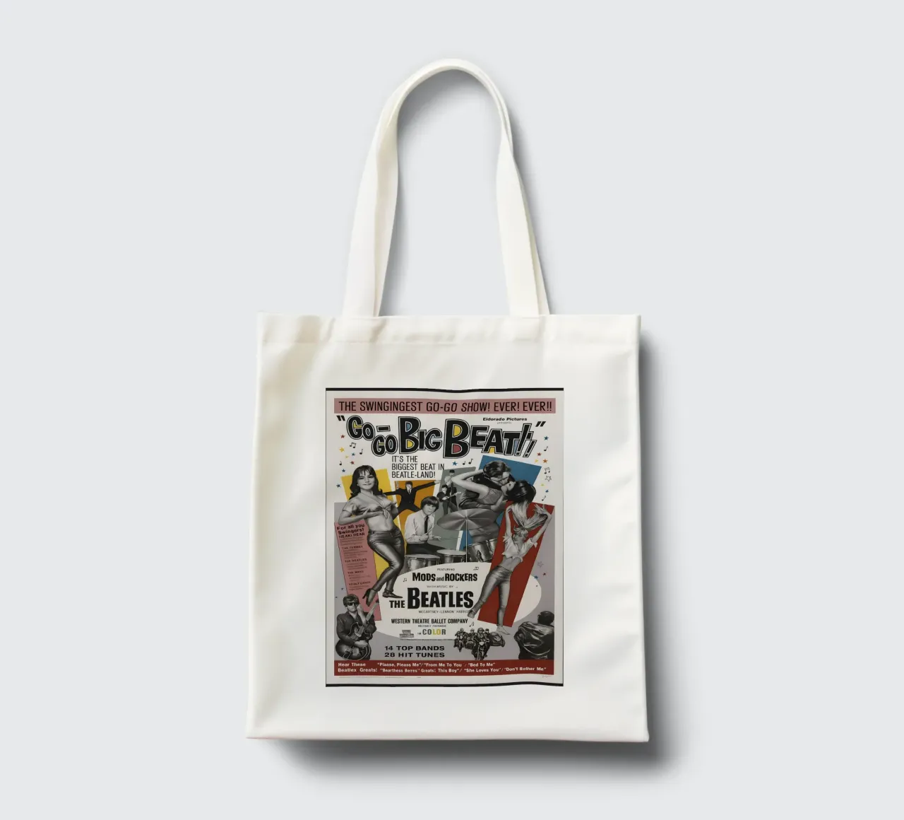 Go-Go Big Beat! Poster borsa in juta da DGUnder