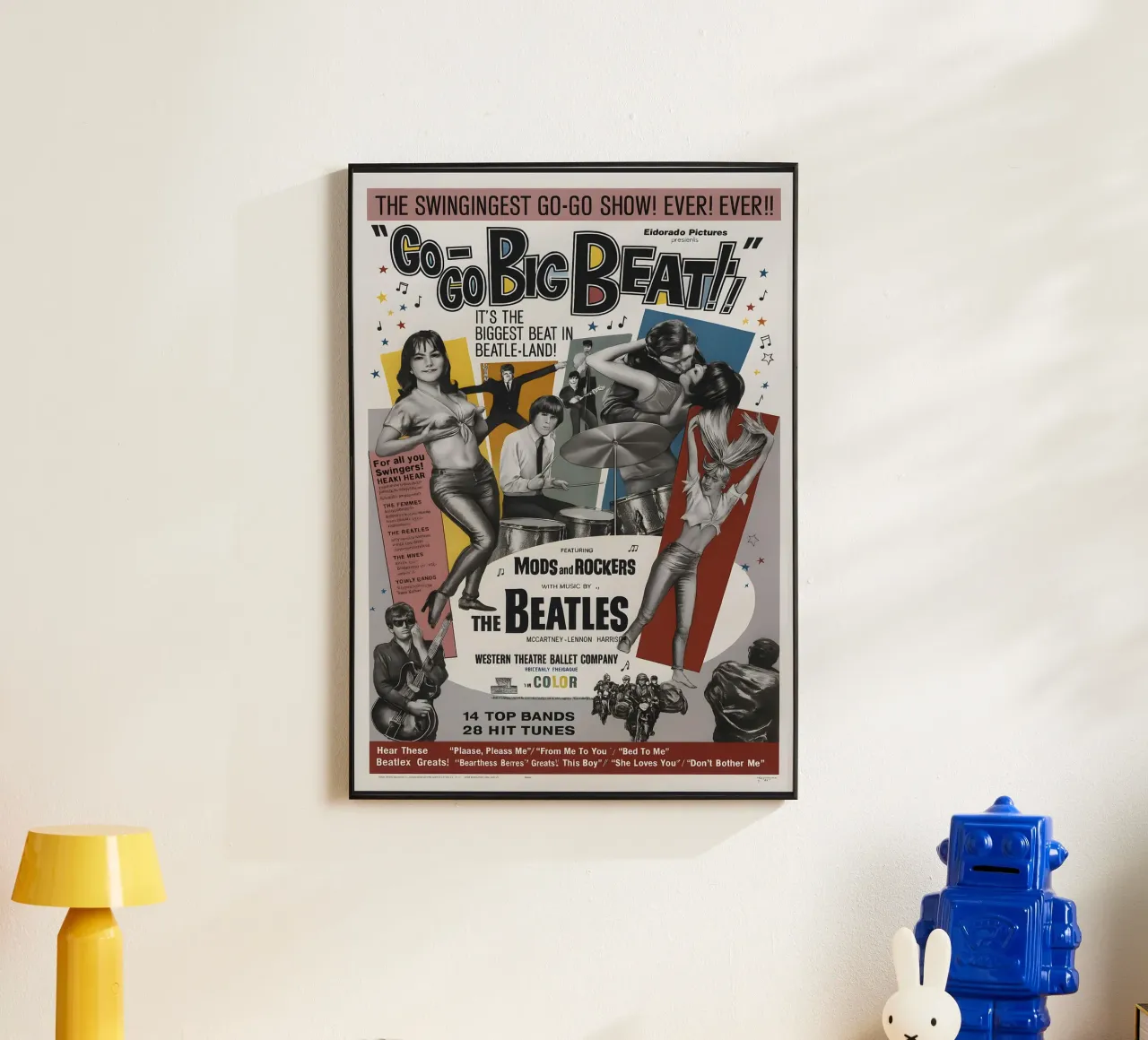 Go-Go Big Beat! Poster alluminio dibond da DGUnder