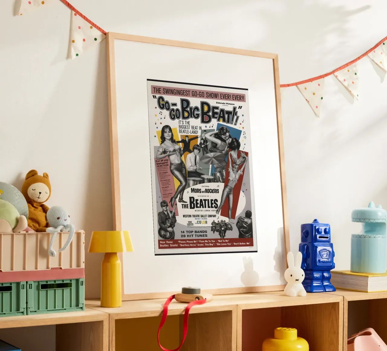 Go-Go Big Beat! Poster carta hahnemühle da DGUnder