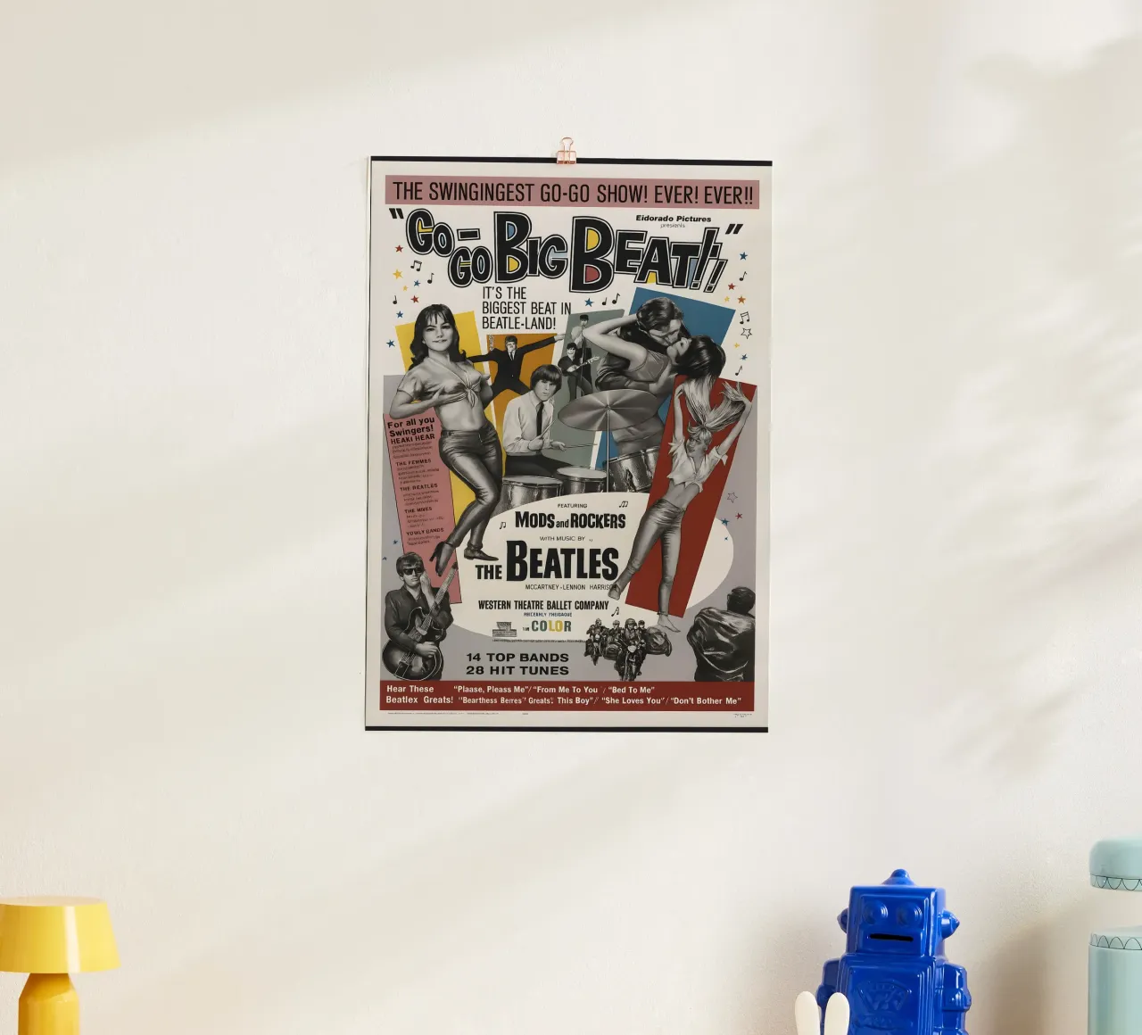 Go-Go Big Beat! Poster carta hahnemühle da DGUnder