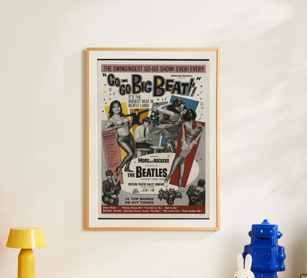 Go-Go Big Beat! Poster carta hahnemühle da DGUnder