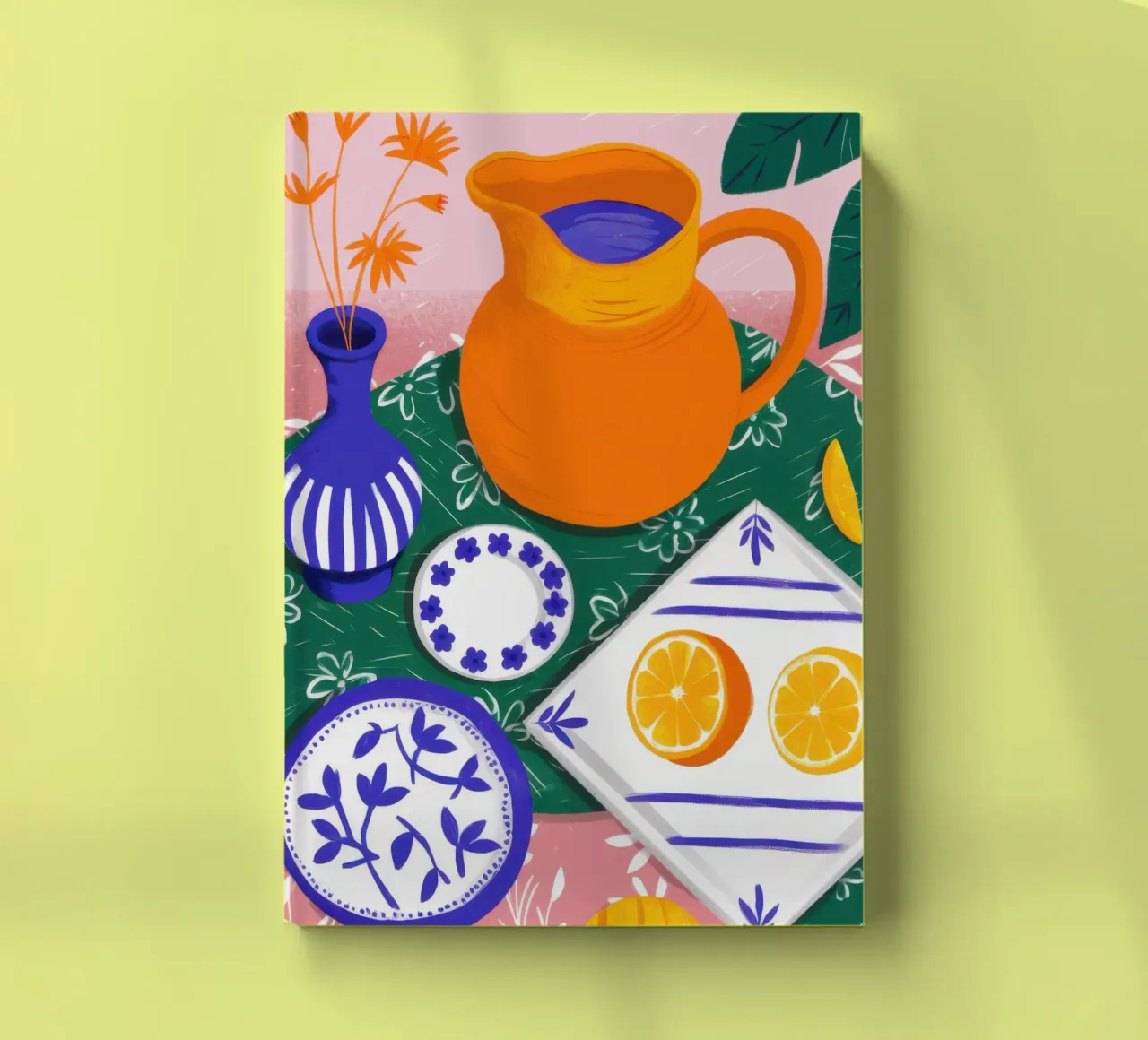 Rustic Kitchen StillLife notebook by Flock Reverie