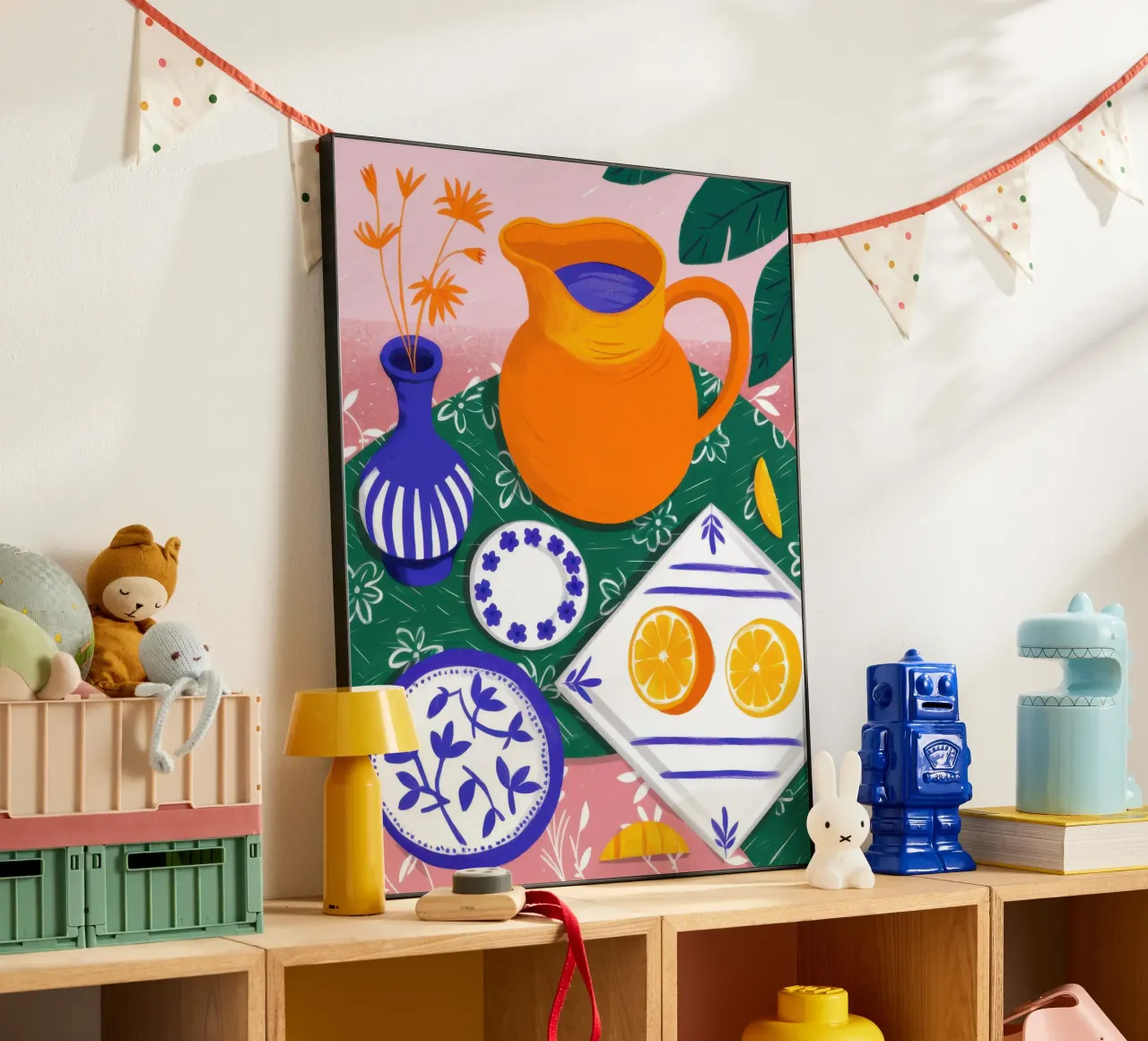 Cucina rustica StillLife pannello forex da Flock Reverie