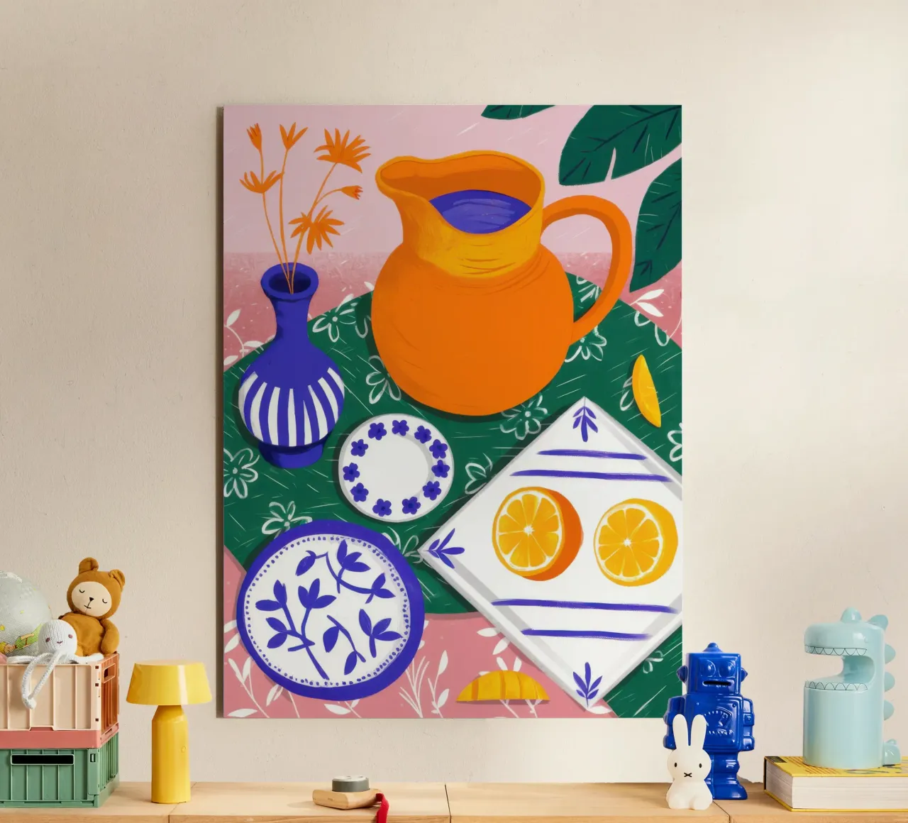 Cucina rustica StillLife pannello forex da Flock Reverie