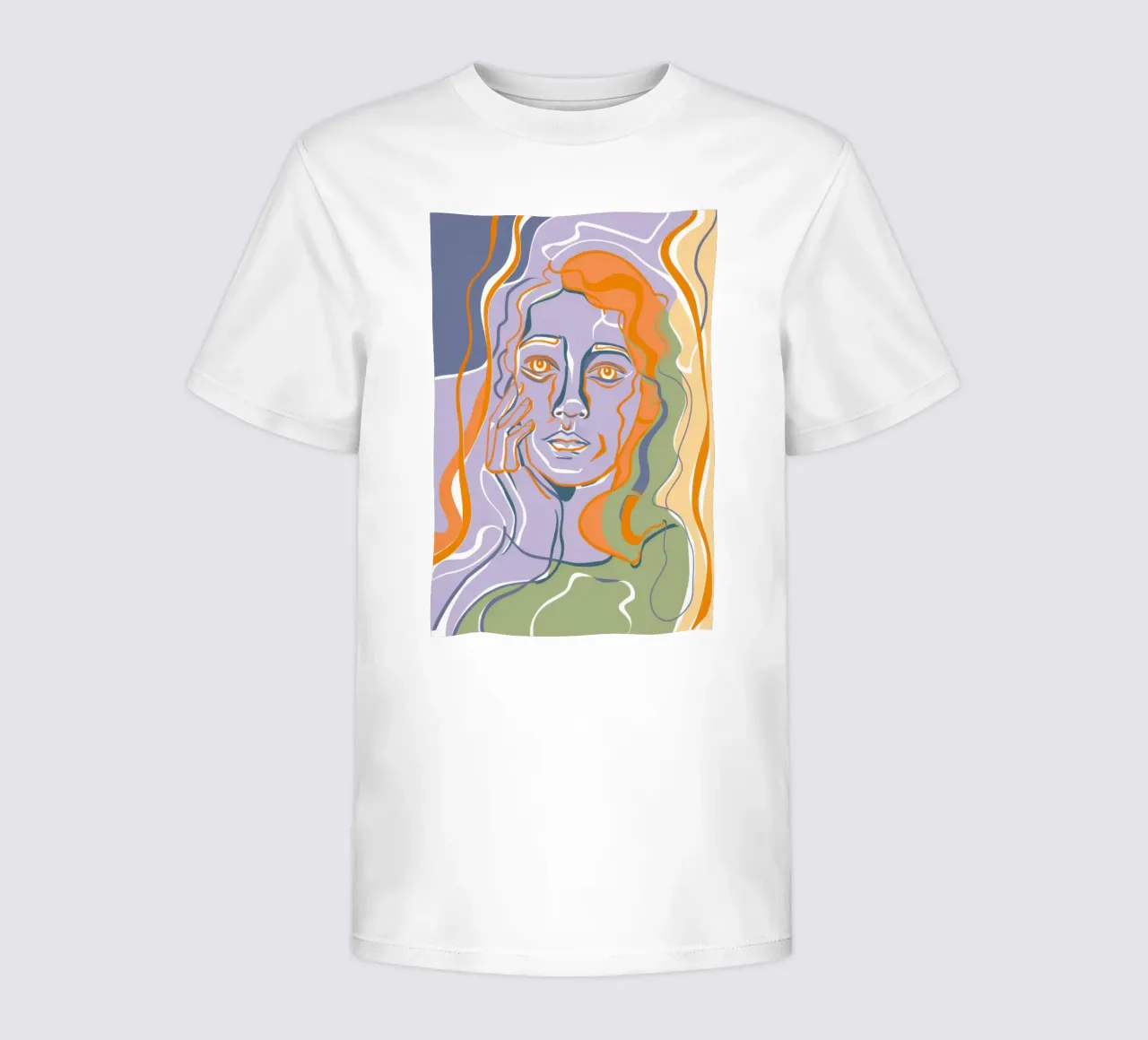 Ansiose lacrime d'oro t-shirt bambini da Flock Reverie