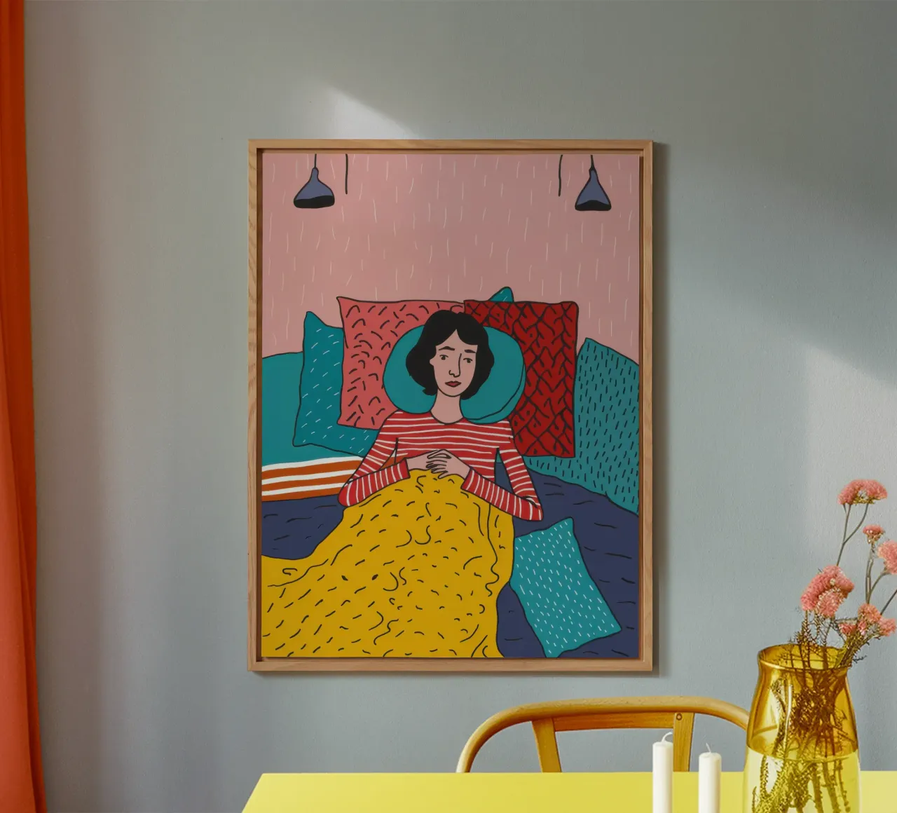 Sleeping Through the Rain forex plate by Flock Reverie