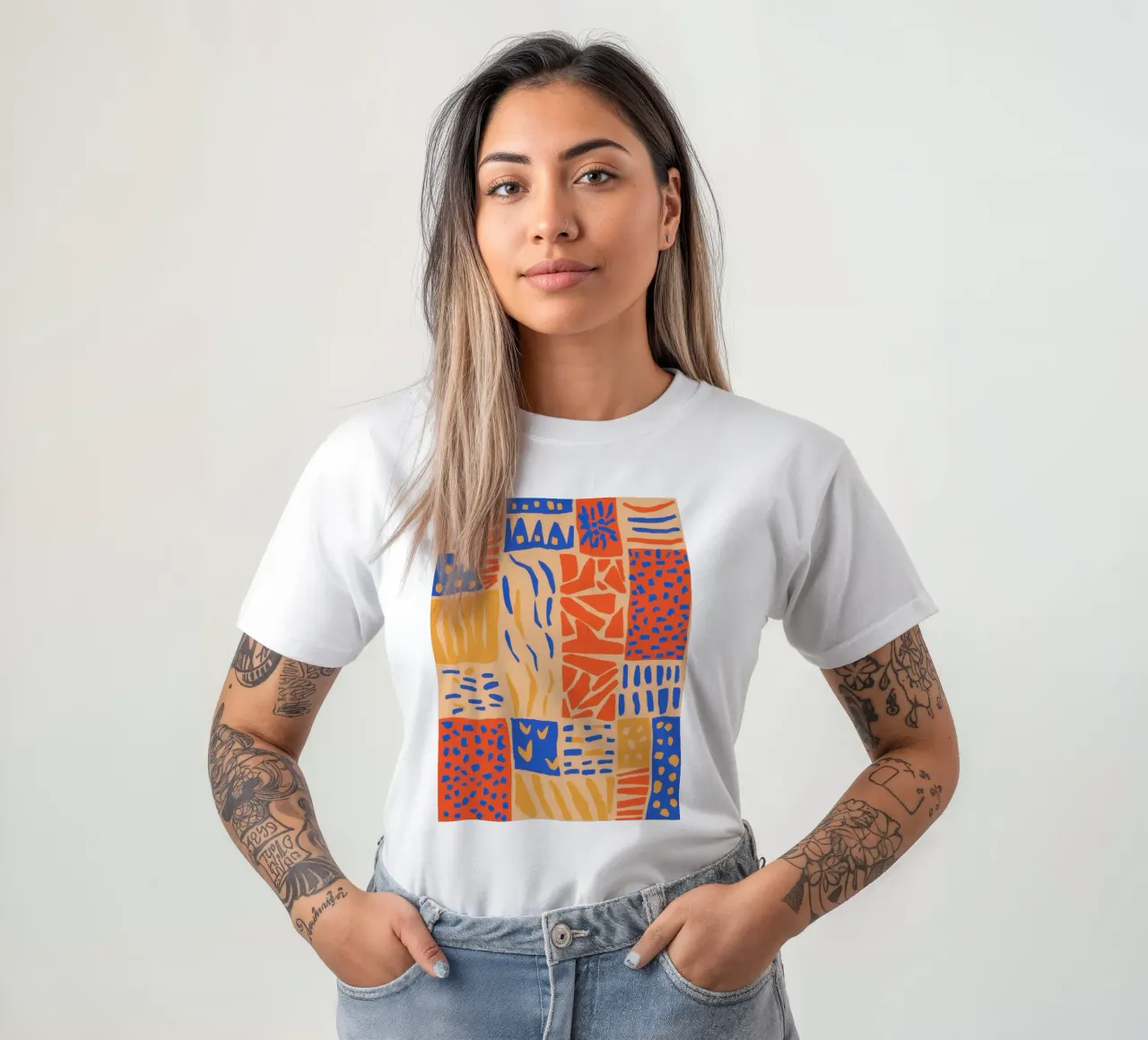 Trapunta Harlequin Happy t-shirt da Prism Ritual
