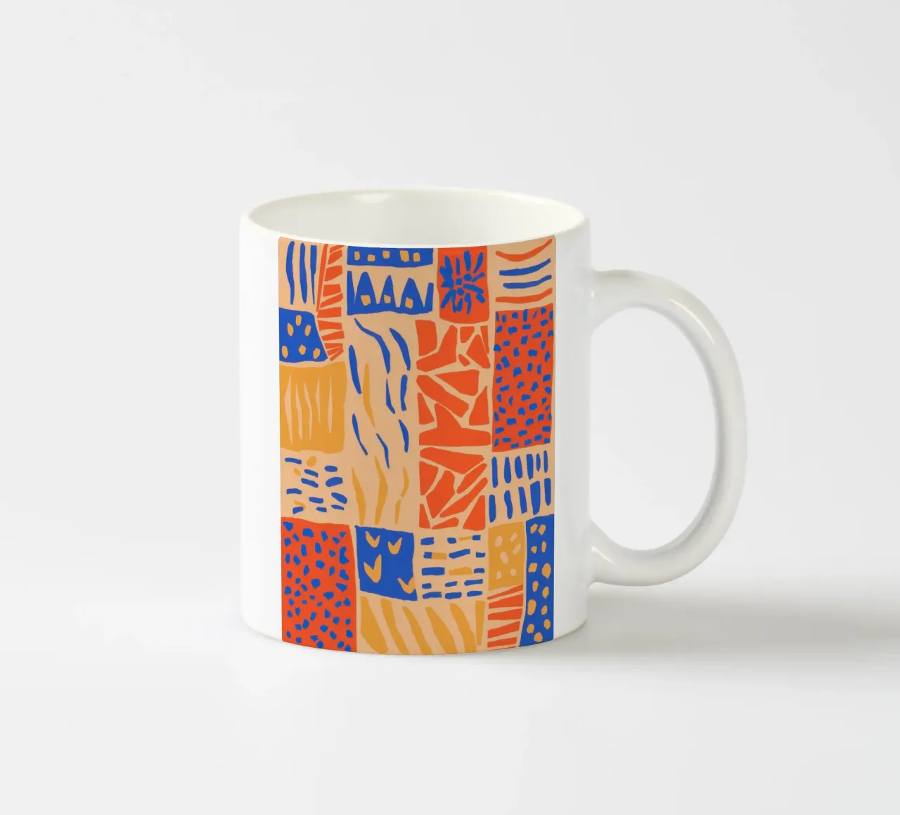 Trapunta Harlequin Happy tazza in ceramica da Prism Ritual