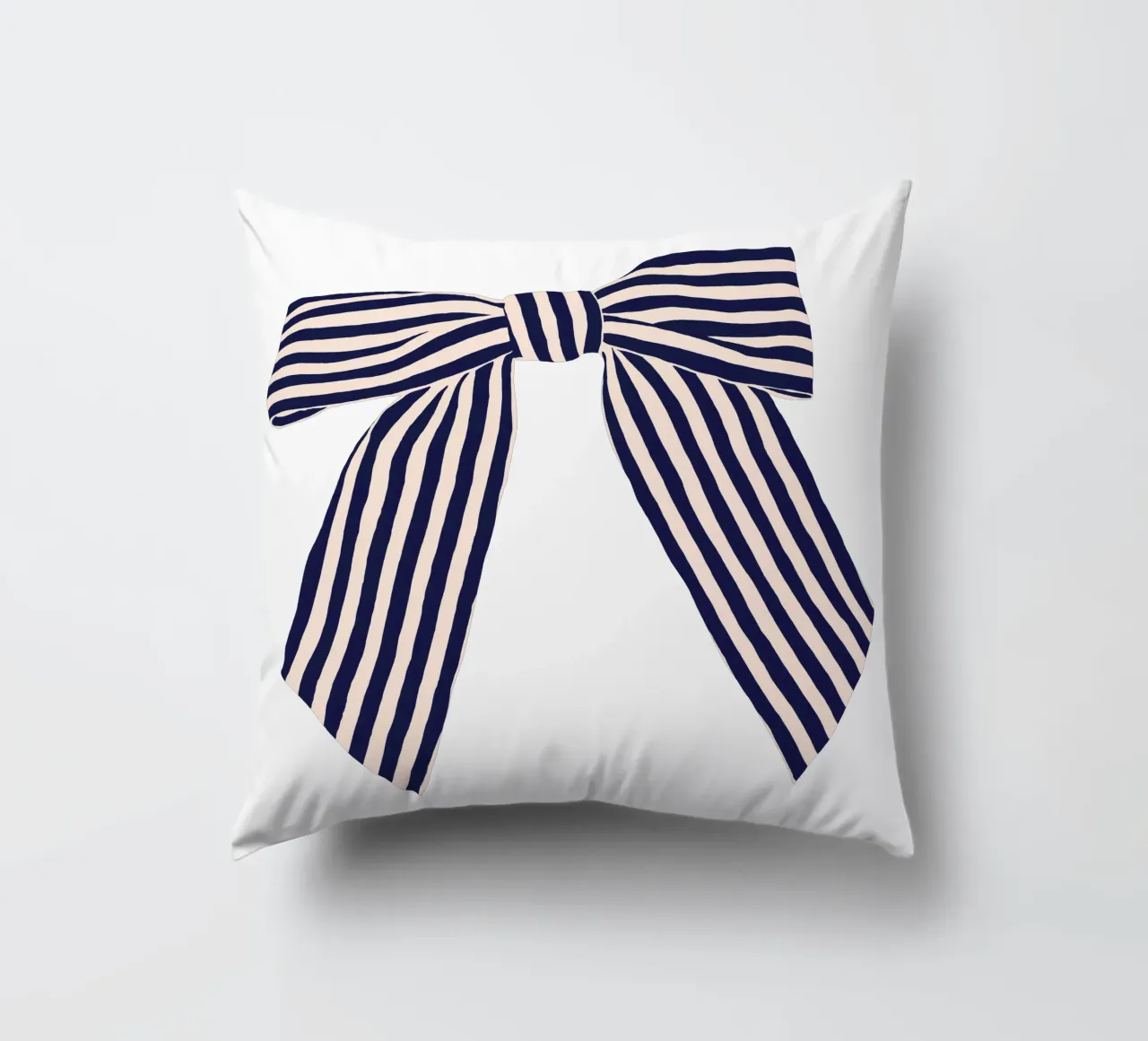 Striped Bow cuscino da Maren Gross