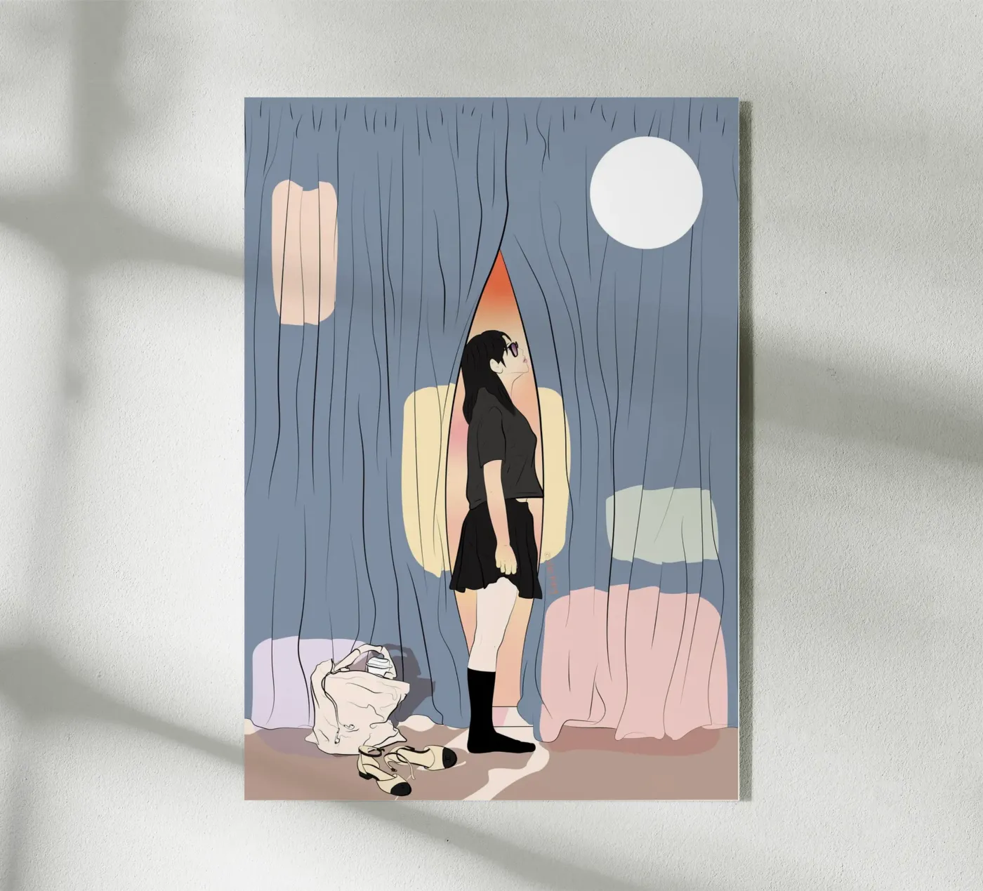 Matchstick acryl van Vioking