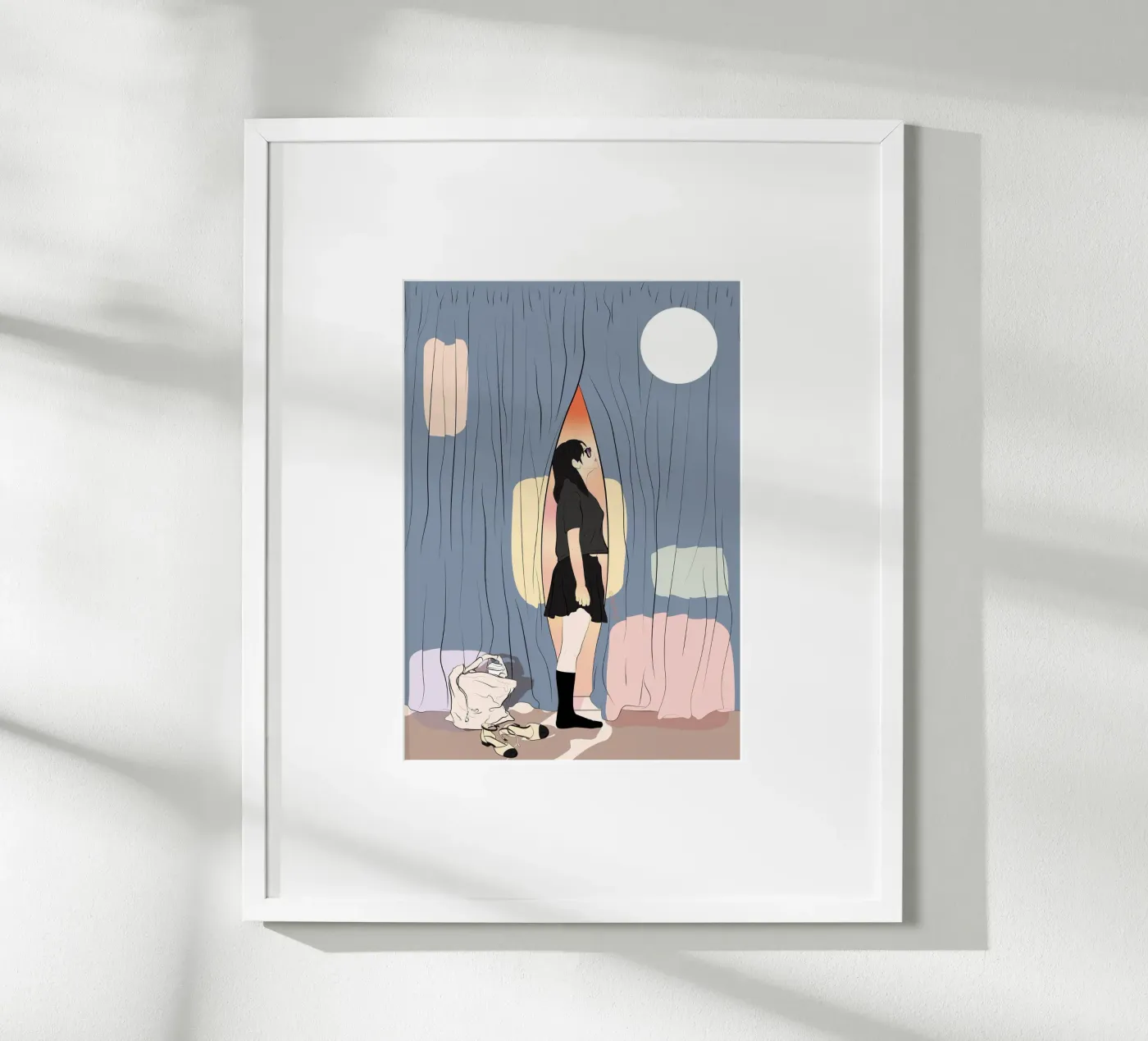 Matchstick poster van Vioking