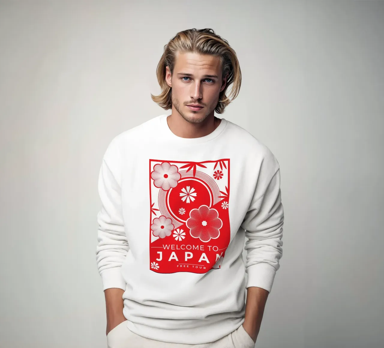 Poster dei ciliegi in fiore del Giappone felpa da James shop