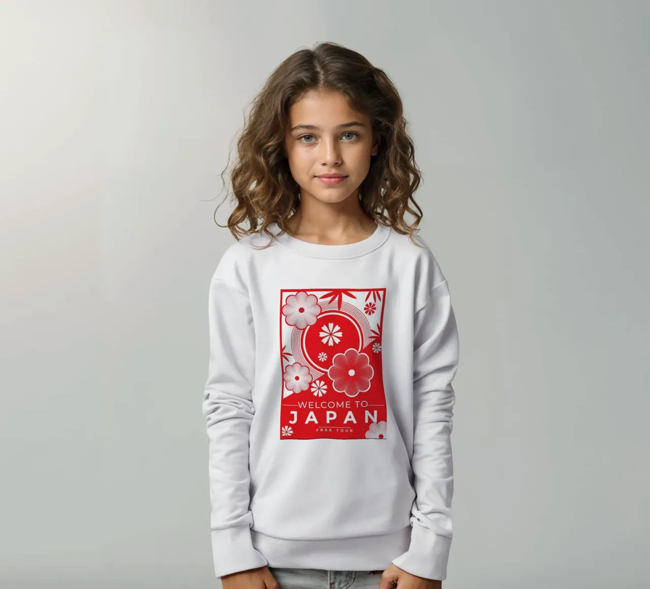 Poster dei ciliegi in fiore del Giappone felpa bambino da James shop