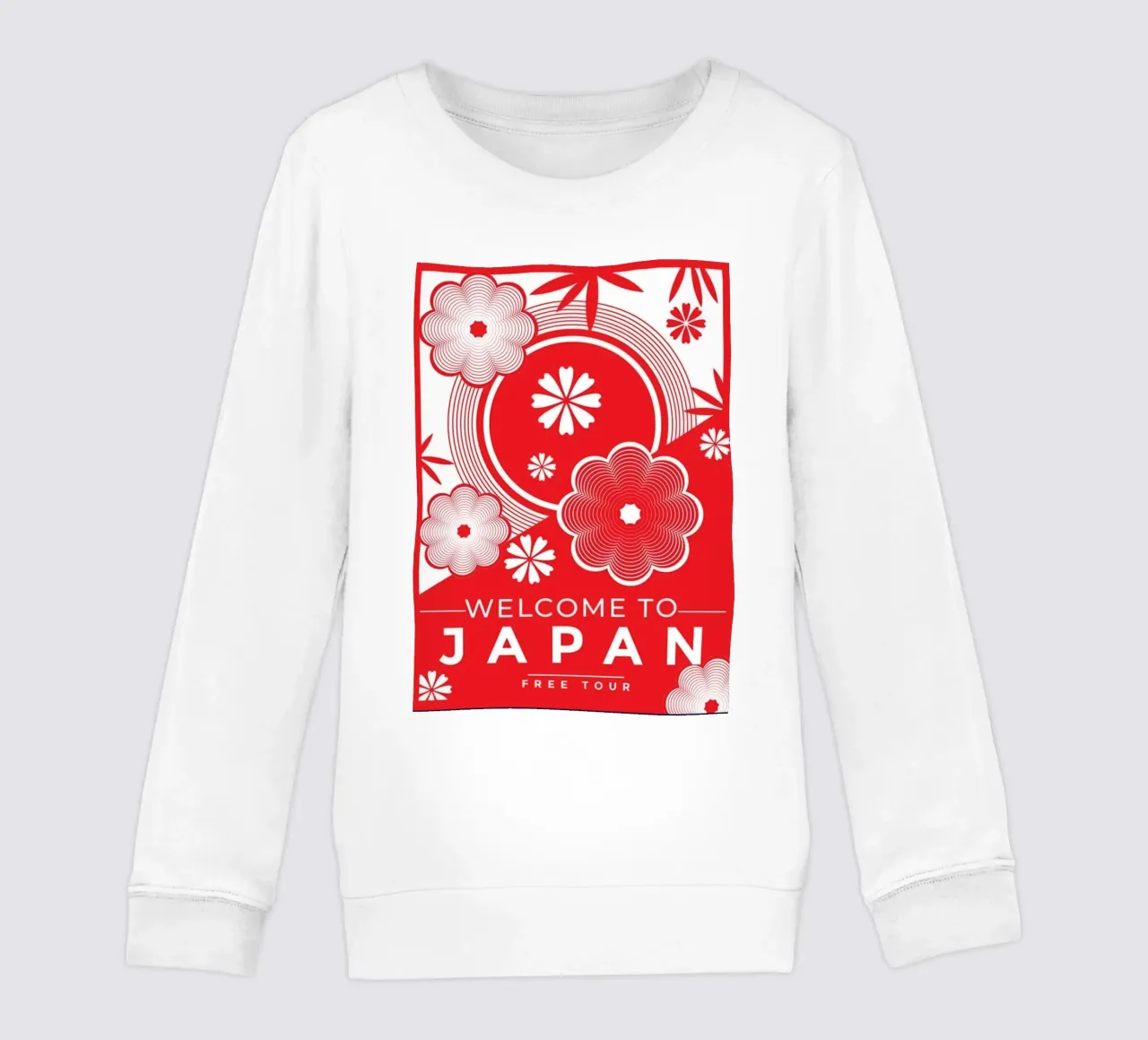 Poster dei ciliegi in fiore del Giappone felpa bambino da James shop