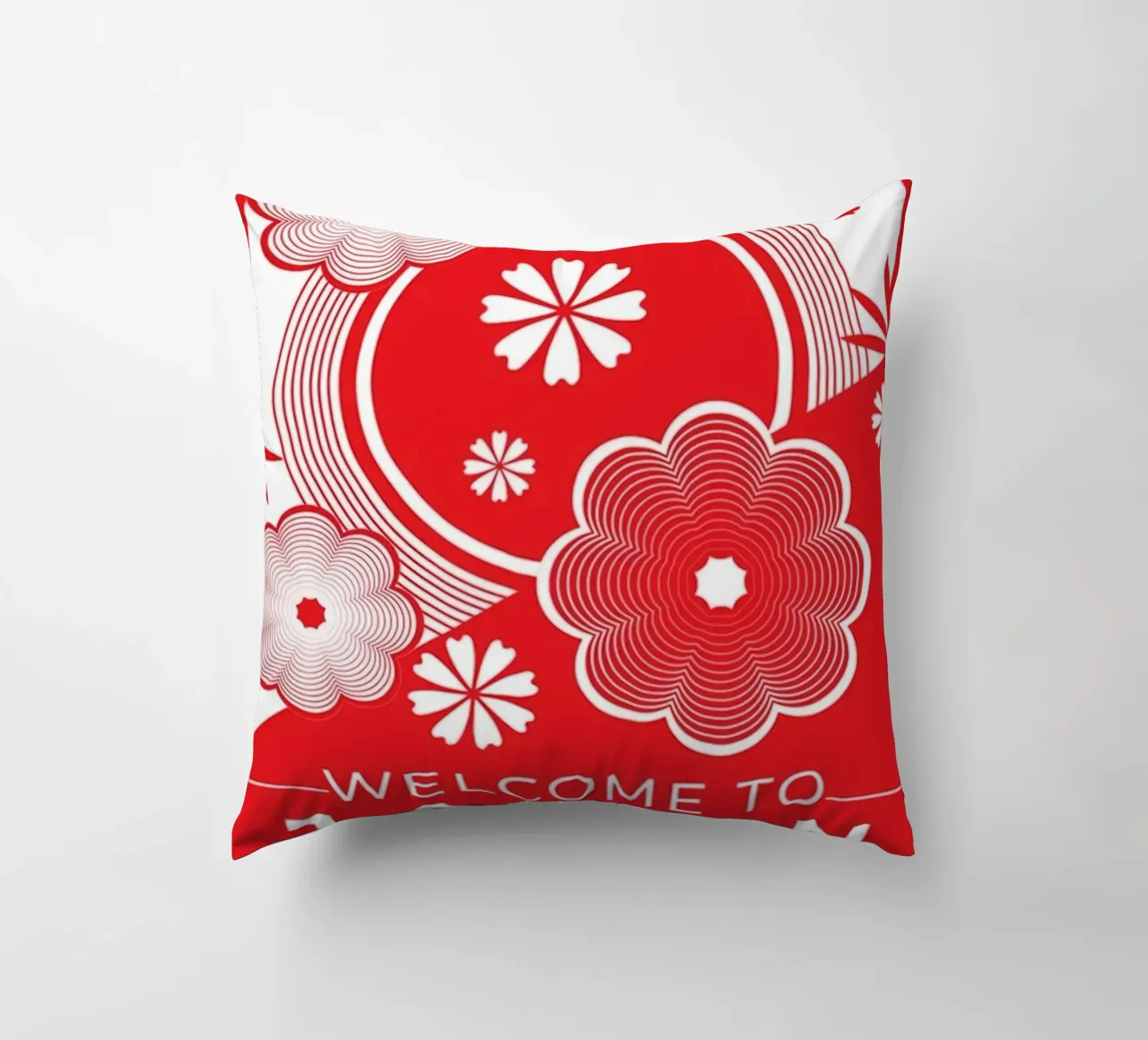 Poster dei ciliegi in fiore del Giappone cuscino da James shop