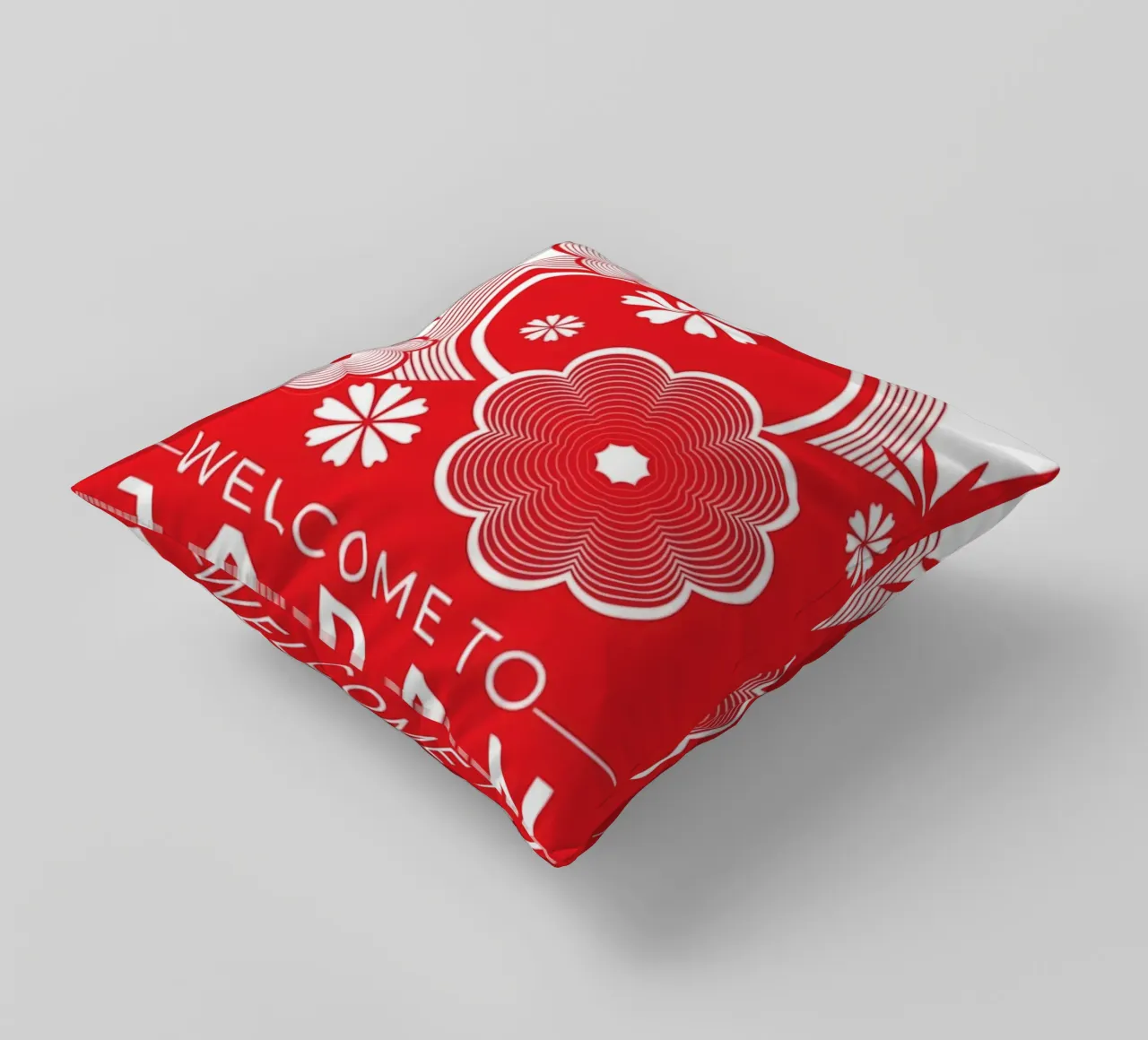 Poster dei ciliegi in fiore del Giappone cuscino da James shop