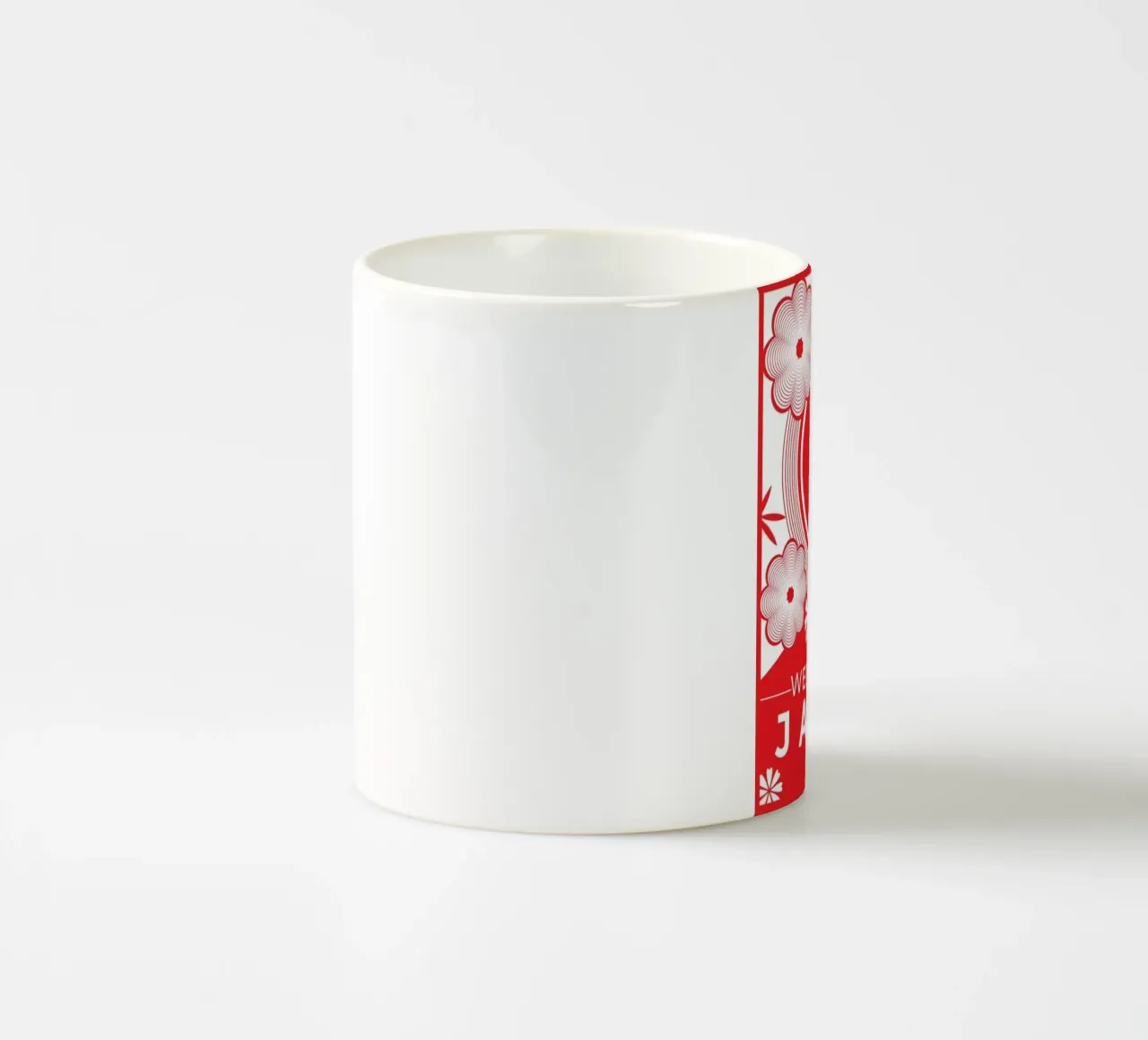 Poster dei ciliegi in fiore del Giappone tazza in ceramica da James shop