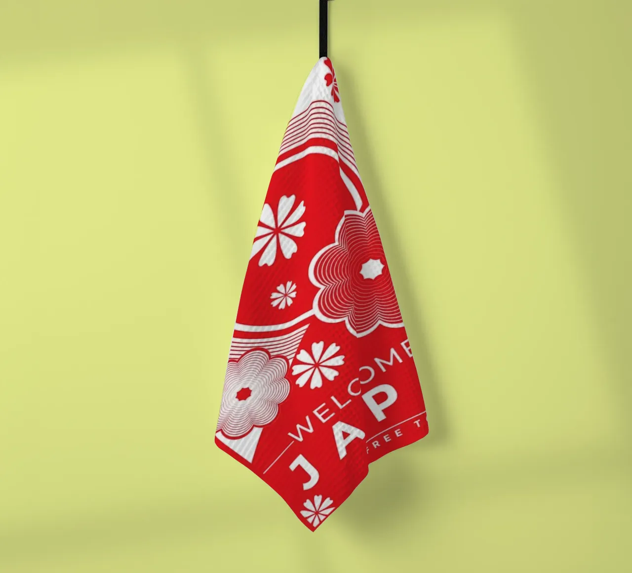 Poster dei ciliegi in fiore del Giappone canovaccio da cucina da James shop