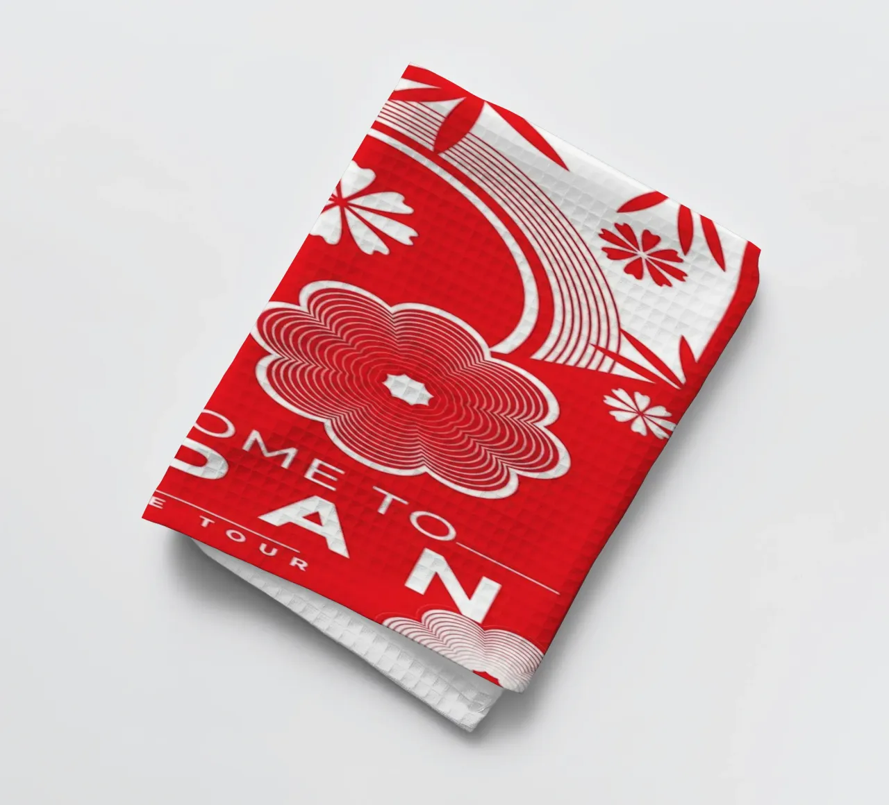 Poster dei ciliegi in fiore del Giappone canovaccio da cucina da James shop