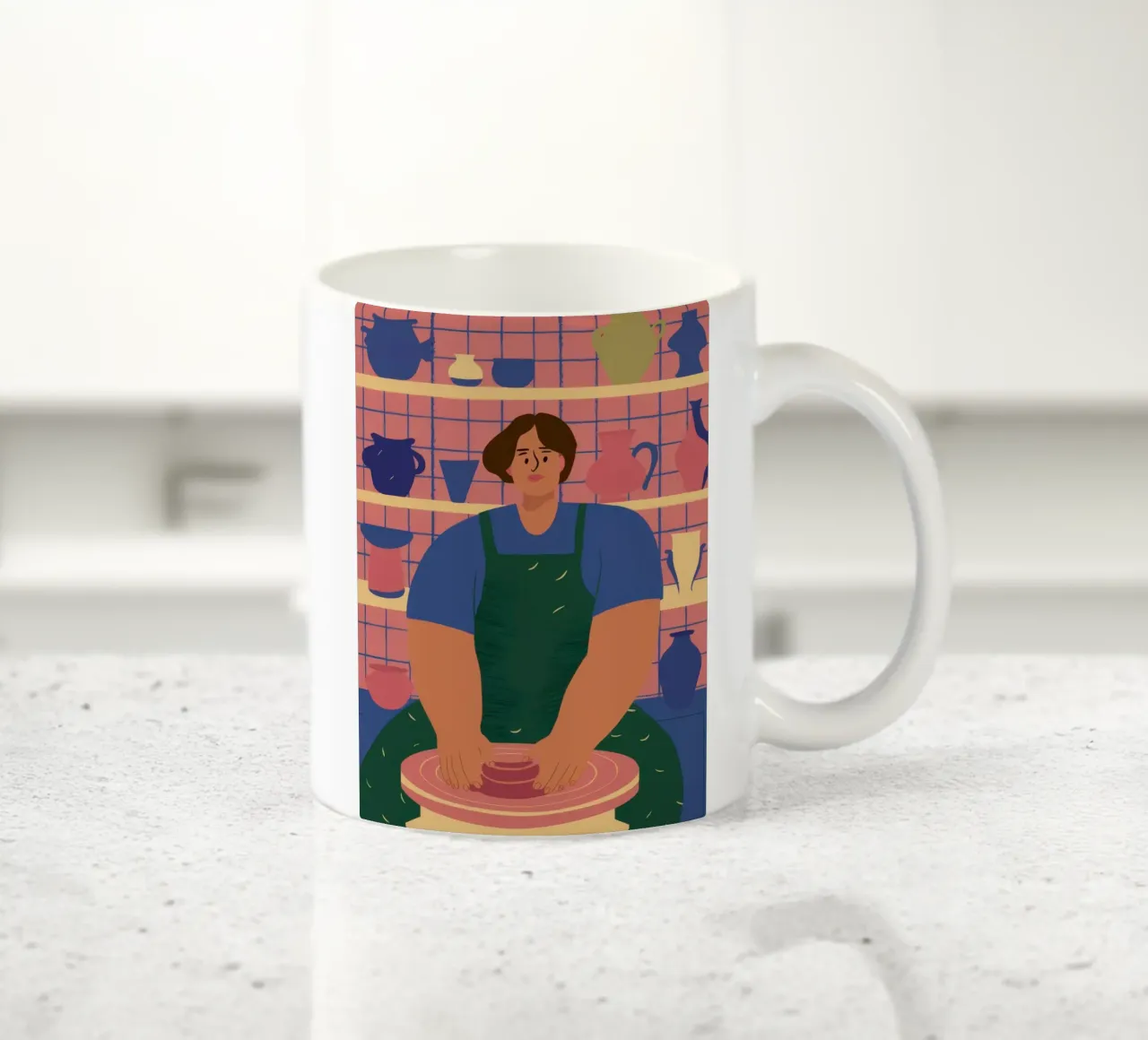 Anima di terra del vasaio tazza in ceramica da Prism Ritual