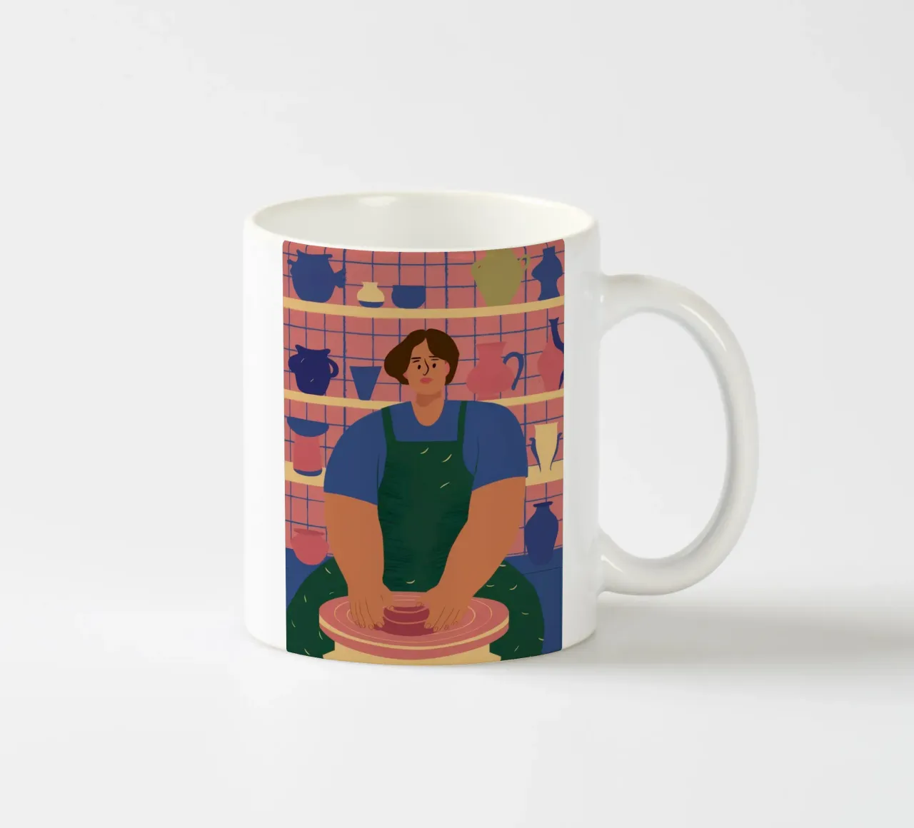 Anima di terra del vasaio tazza in ceramica da Prism Ritual