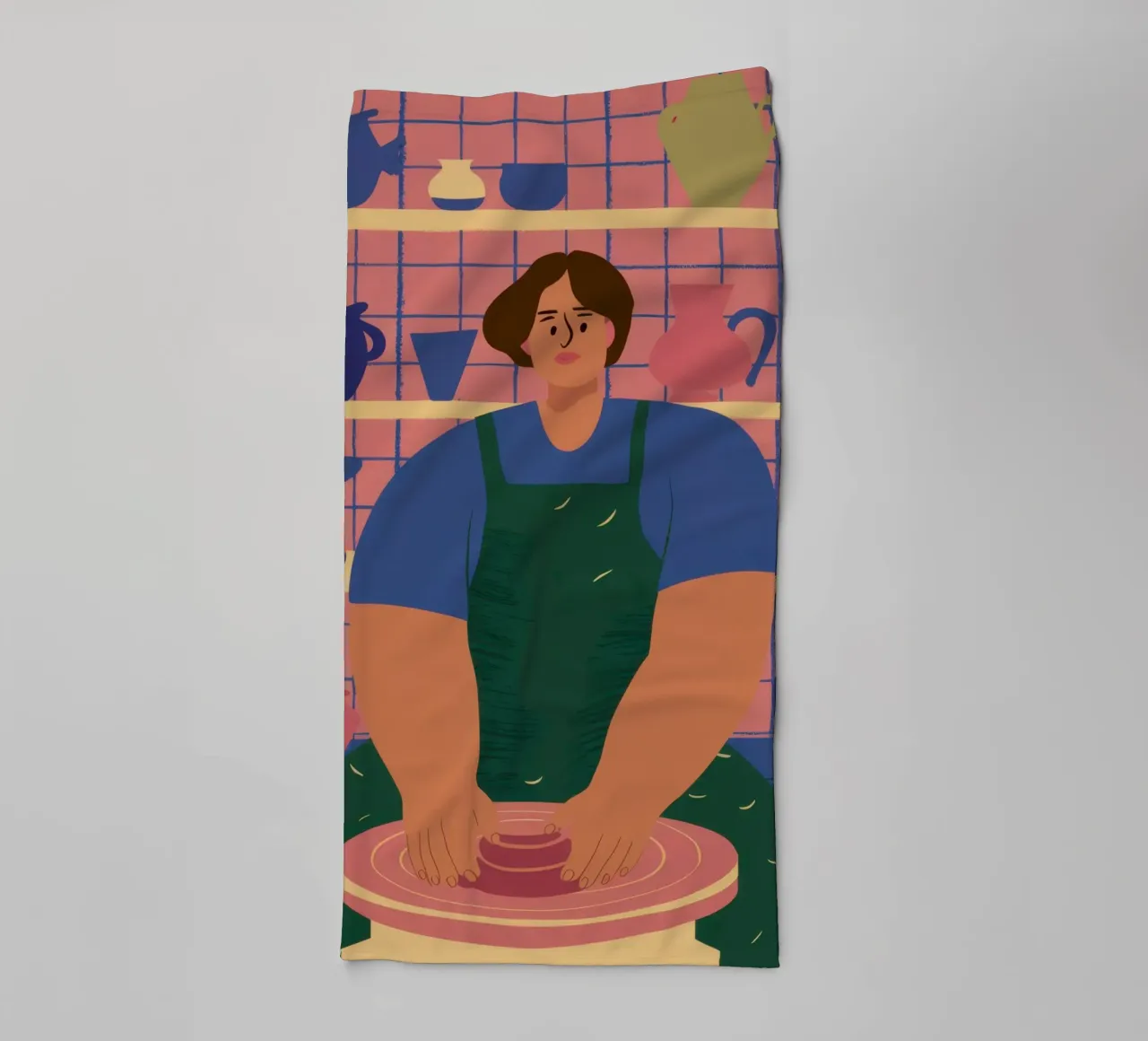 Potter Earthen Soul towel by Prism Ritual